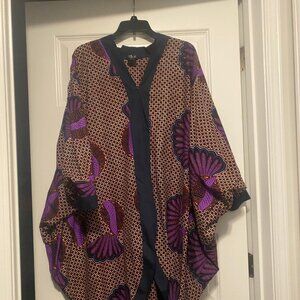Plum Bubble Kaftan